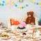 Coffee Baby Shower Tableware - 96PCS A Baby Is Brewing Theme Party Tableware Set Included Paper Plates Napkins and Forks